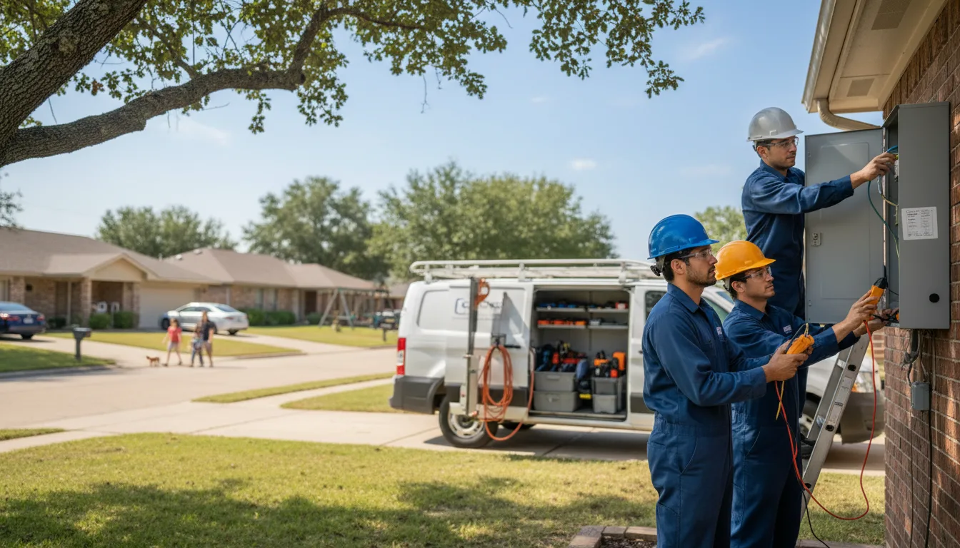 Certified electrician providing emergency electrical services in Terry, MS